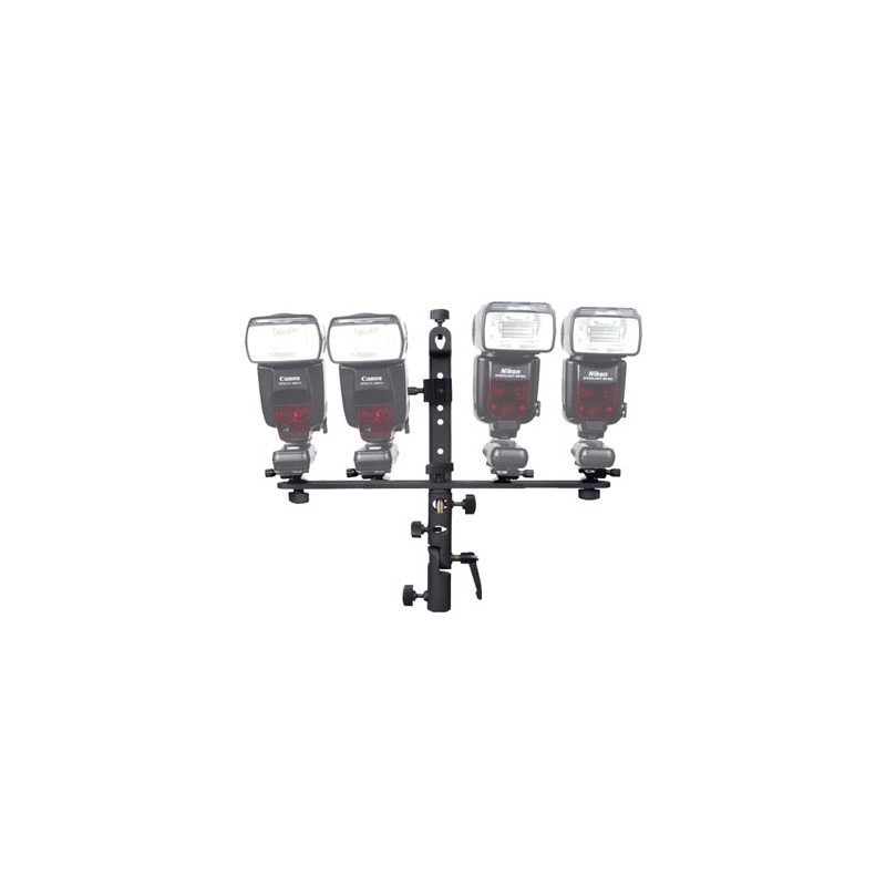 Soporte Portaflash Phottix FT x3