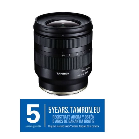 TAMRON  11-20mm F/2.8 DiIII-A VC RXD (APSC) Sony E