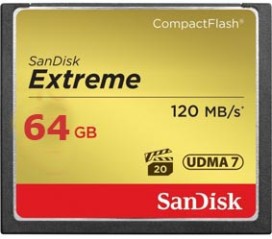 Sandisk CF Extreme 120MB/s 64GB
