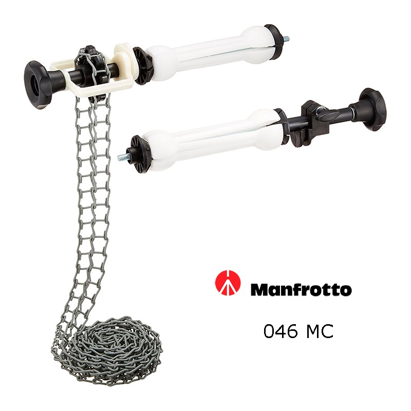 MANFROTTO Expansor con cadena metálica y contrapeso 046MC MANFROTTO Expansor con cadena metálica y contrapeso 046MC