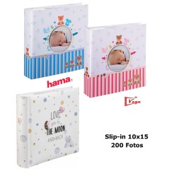 Album 200 fotos 10X15 Slip-in Hama Tim Moni