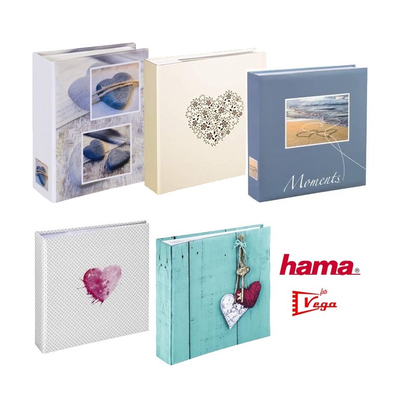 Album 200 fotos 10X15 Slip-in Hama Corazón