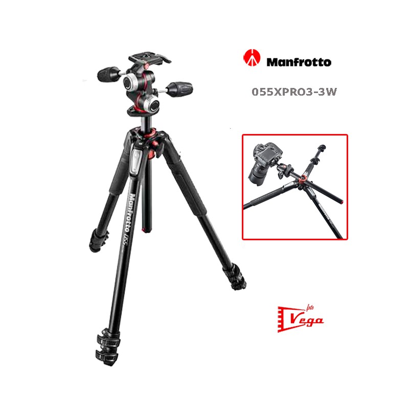 MANFROTTO Trípode 055XPRO3-3W MANFROTTO Trípode 055XPRO3-3W
