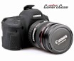 Funda Protectora Silicona CANON EOS 100D Negra EASYCOVER