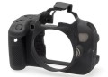 Funda Protectora Silicona CANON 200D Negra EASYCOVER