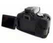 Funda Protectora Silicona CANON 200D Negra EASYCOVER