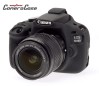 Funda Protectora Silicona CANON EOS 1200D Negra EASYCOVER Funda Protectora Silicona CANON EOS 1200D Negra EASYCOVER