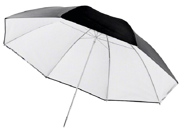 Paraguas Reflector 100cms Blanco Cromalite