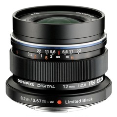 Olympus 12mm f2.0 M.Zuiko Negro