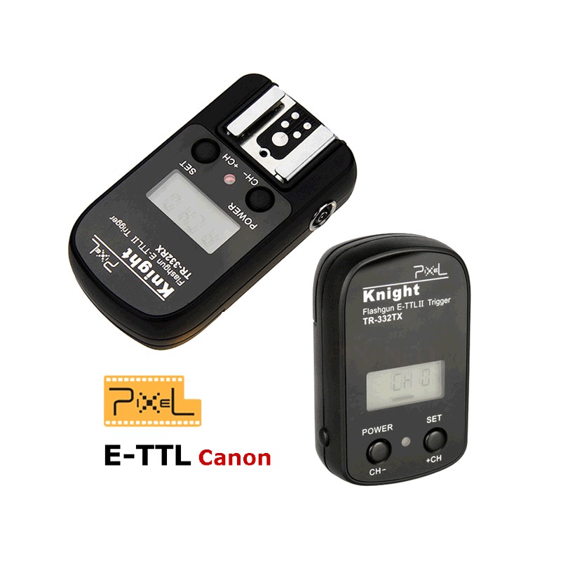 Disparador Flash E-TTL Canon Pixel Knight TR-332