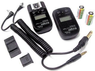 Disparador Flash E-TTL Canon Pixel Knight TR-332 contenido