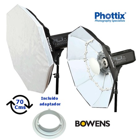 Phottix Beauty dish Softbox Luna 70 Bowens