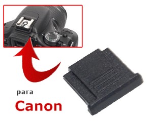 Tapa zapata Flash Canon