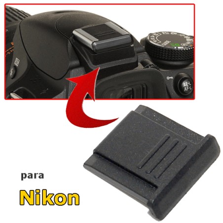 tapa zapata Flash Nikon