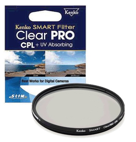 FILTRO POLARIZADOR KENKO Clear PRO CPL + UV 62mm