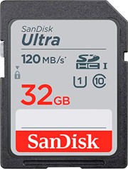 Sandisk SD Ultra 120MB/s 32GB