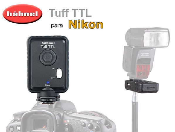 Disparador Remoto Flash TTL Nikon Hahnel Tuff