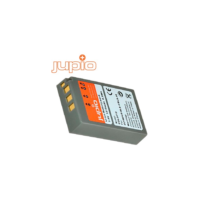 Batería compatible Olympus BLS-5 JUPIO Batería compatible Olympus BLS-5 JUPIO