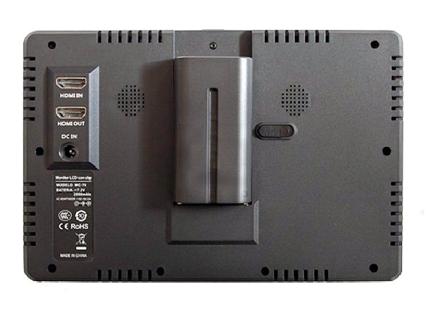 Monitor de Cámara DSLR 7" ZEUS MC-70 II