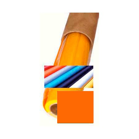 Fondo de Cartulina Naranja 2.75x11 mts