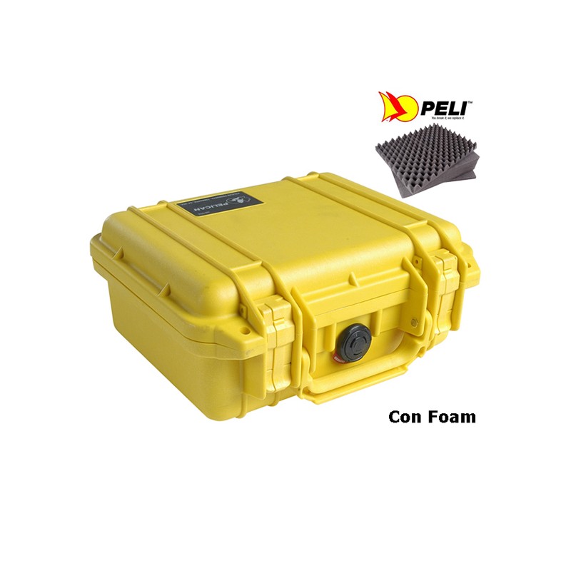 Peli maleta 1120 Amarilla con Foam