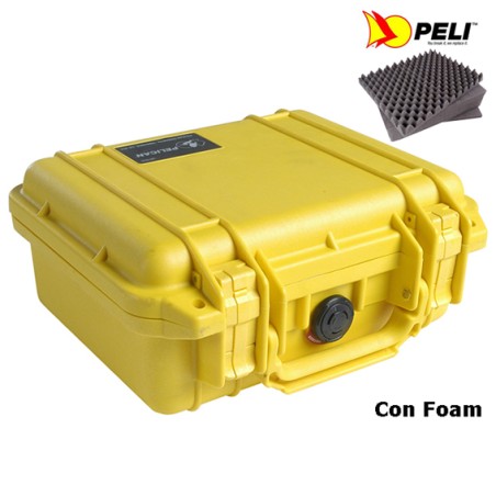 Peli maleta 1120 Amarilla con Foam