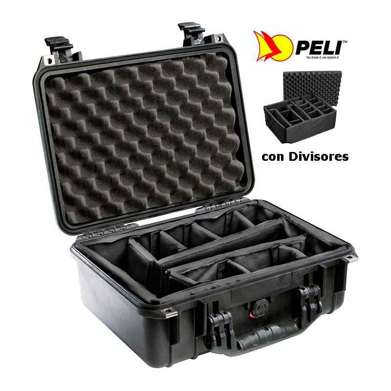 Peli Maleta 1500 con Divisores Peli Maleta 1500 con Divisores