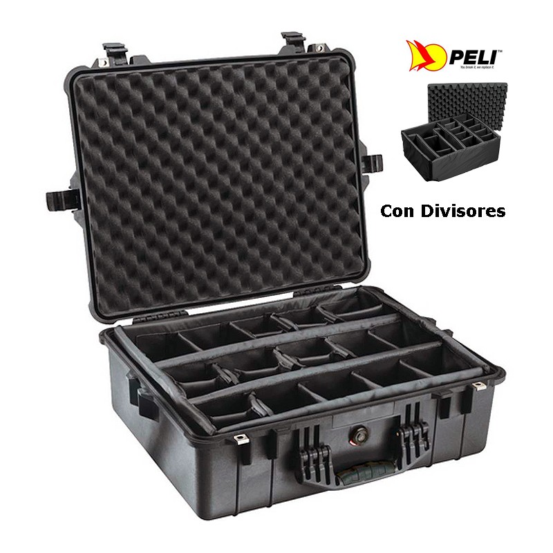 Peli Maleta 1600 con Divisores Peli Maleta 1600 con Divisores