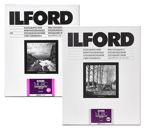 Papel Blanco y Negro ILFORD MULTGRADE RC DELUXE 13x18 25H