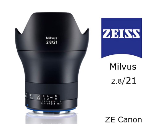 Zeiss MILVUS 21mm F/2.8 ZE Canon