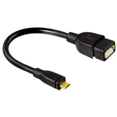 Cable OTG adptador Micro USB Hama