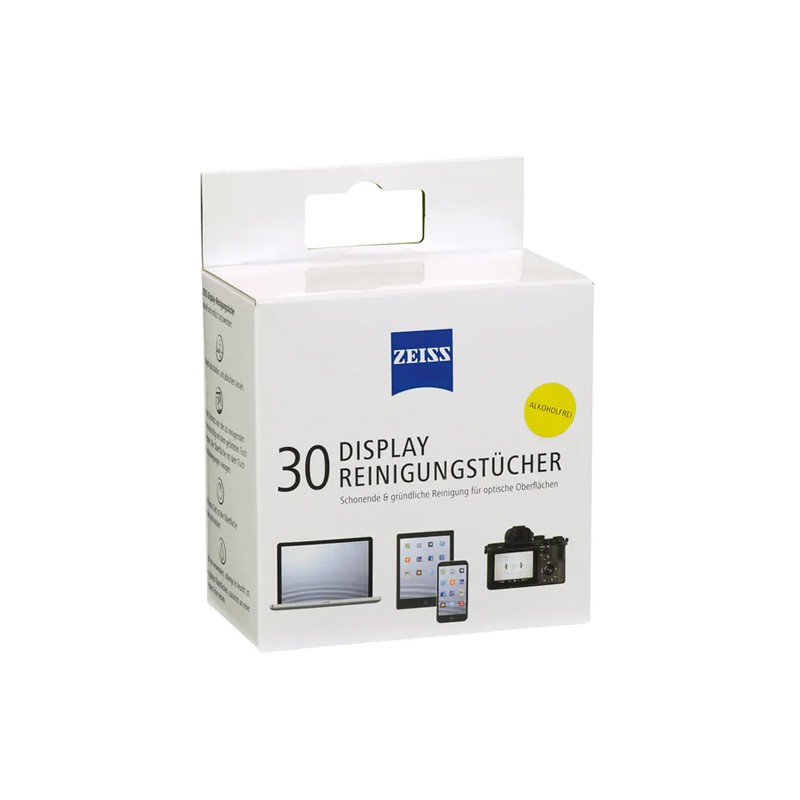 Zeiss Toallitas Húmedas 30 uds.