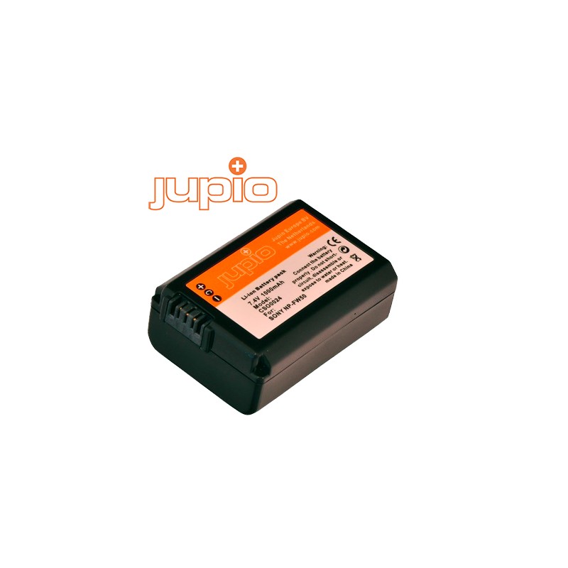 Batería compatible Sony NP-FW50 JUPIO Batería compatible Sony NP-FW50 JUPIO