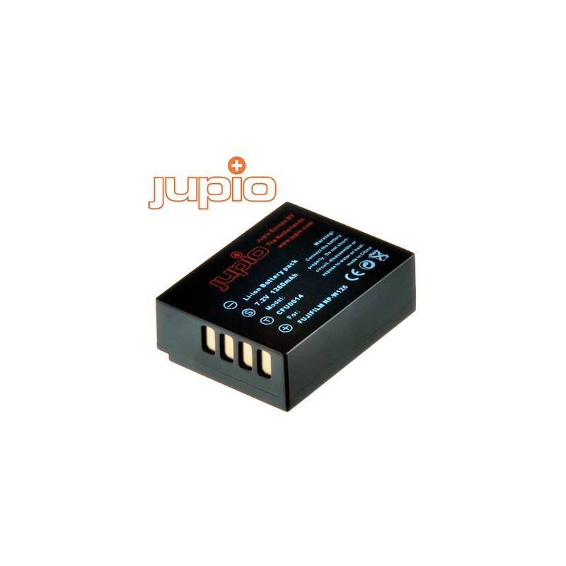 Batería compatible Fuji NP-W126S JUPIO