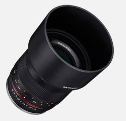 Samyang 50mm f1.2 AS UMC CS para Micro 4/3 parasol