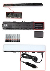 Antorcha Video Led CN-T80C Bicolor alimentación
