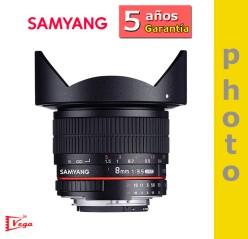 Samyang 8mm F3.5 CS II Ojo de Pez Sony E