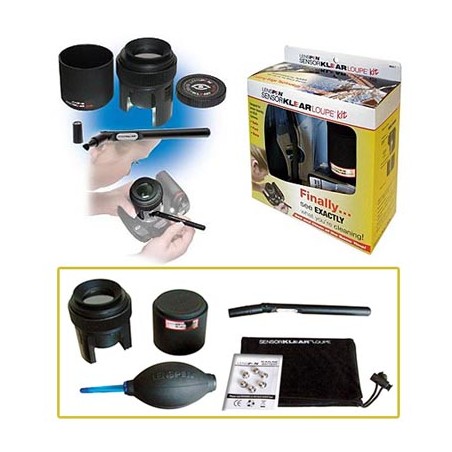 Equipo Limpieza Sensor LENSPEN con Lupa