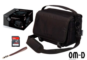 Bolso Olympus OM-D Shoulder L + accessory kit