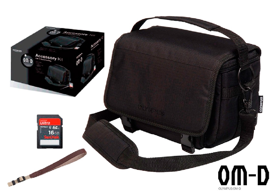 Bolso Olympus OM-D Shoulder L + accessory Kit Bolso Olympus OM-D Shoulder L + accessory Kit