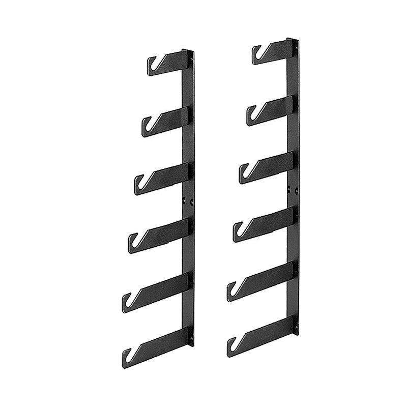 Soporte Fondos pared 6 ganchos