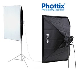 Ventana difusora Softbox 70x100 PHOTTIX