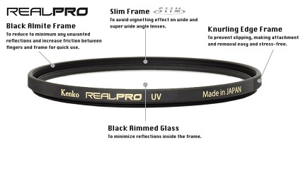 Filtro Kenko REAL PRO UV 95mm protector