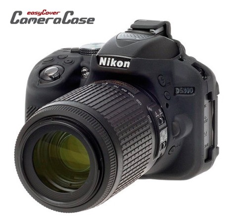 Funda Protectora Silicona NIKON D5300 Negra EASYCOVER