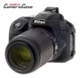 Funda Protectora Silicona NIKON D5300 Negra EASYCOVER Funda Protectora Silicona NIKON D5300 Negra EASYCOVER