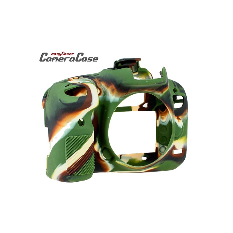 Funda Protectora Silicona CANON EOS 7D Mark II Camuflaje EASYCOVER