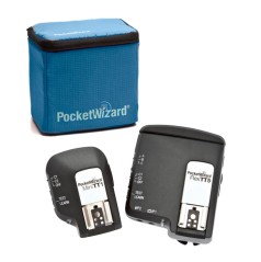 Pocket Wizard Mini TT1 + Flex TT5 + AC5 + Funda Nikon