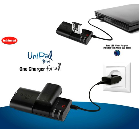 Cargador de Baterías HAHNEL UNIPAL Mini