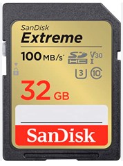 Sandisk SD Extreme 90Mb/s 32GB
