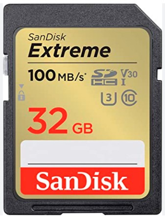 Sandisk SD Extreme 90Mb/s 32GB
